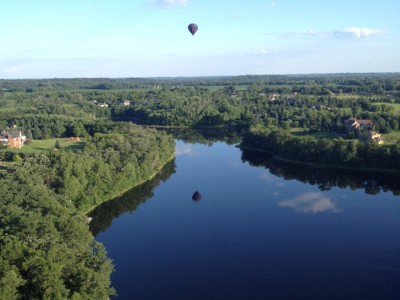 Up High Over the St. Croix in Hot Air Balloons