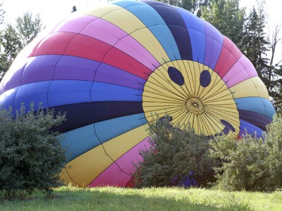 Deflating After Landing