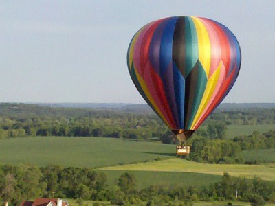 Landing Balloons in Stillwater MN